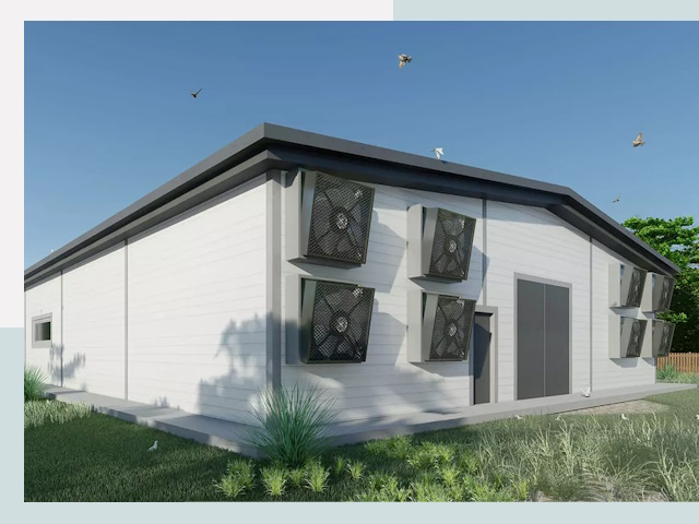 Строительство птичников в Карасуке