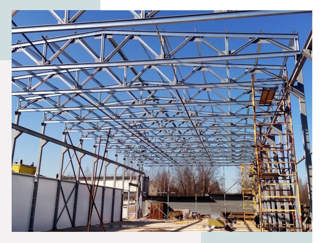 Строительство цехов в Карасук от 609 руб. под ключ