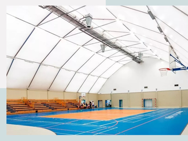 Строительство спортивных залов в Карасуке