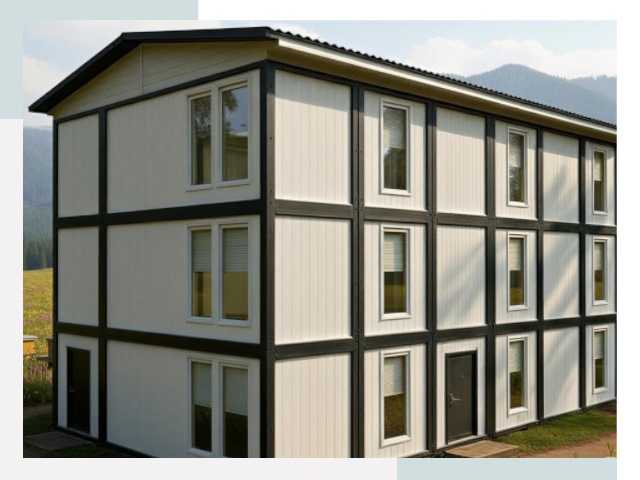 Модульные общежития в Карасуке