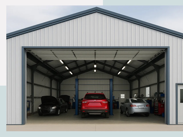 Ангары из сэндвич панелей от 609 руб. в Карасук