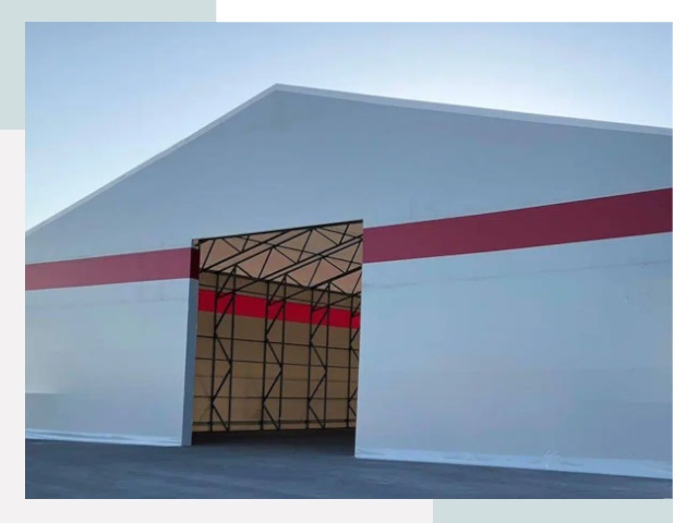 Быстровозводимые ангары в Карасуке