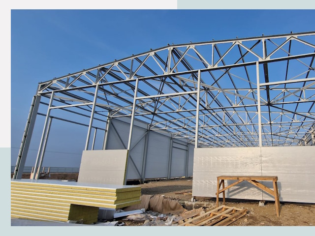 Утепленные ангары в Карасук от 609 руб. за м²