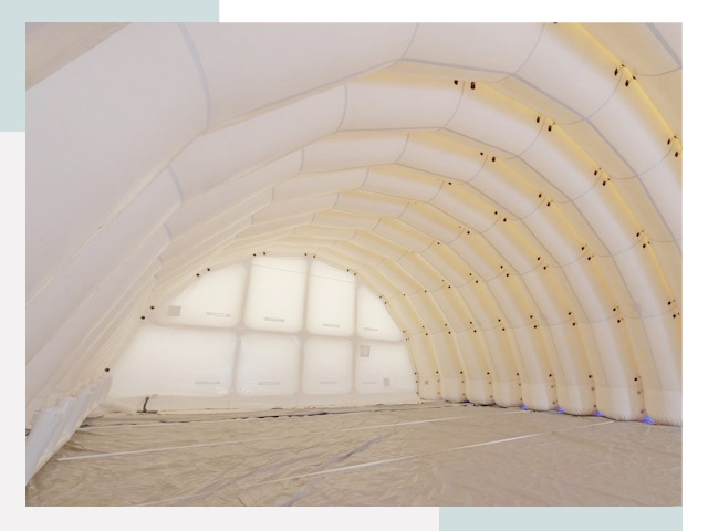 Пневмокаркасные ангары в Карасуке