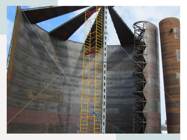 Строительство резервуаров в Карасуке