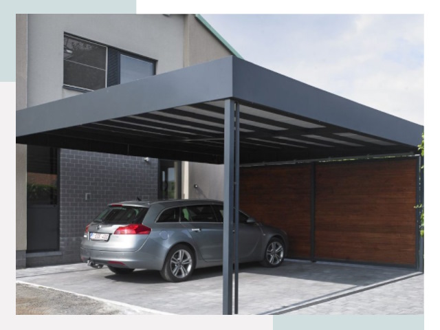 Металлические навесы в Карасуке