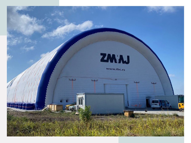 Брендирование ангаров в Карасуке