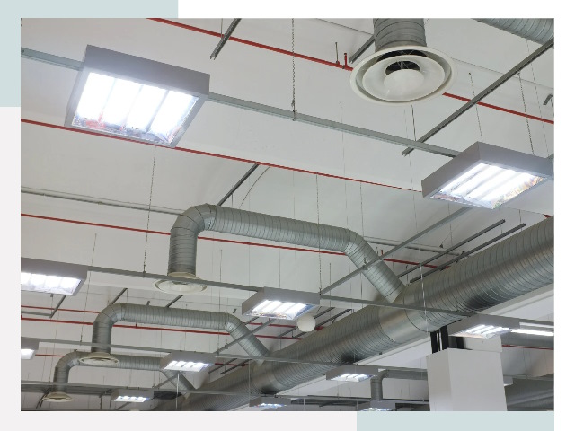 Вентиляция ангаров в Карасуке