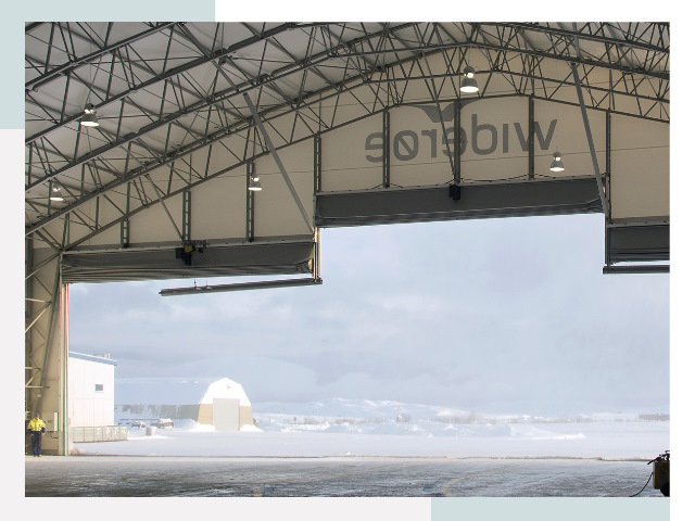 Ворота для ангаров в Карасуке