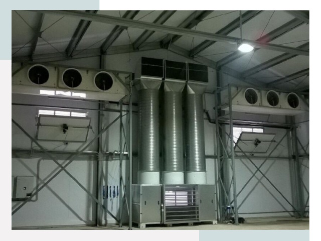 Инженерные системы для ангаров в Карасуке