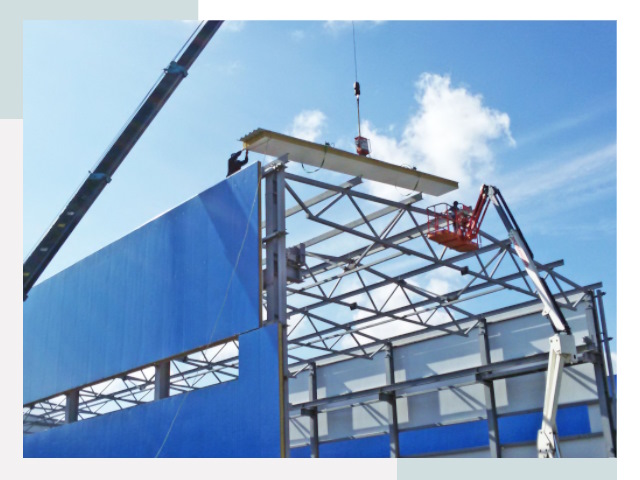 Монтаж сэндвич-панелей в Карасуке