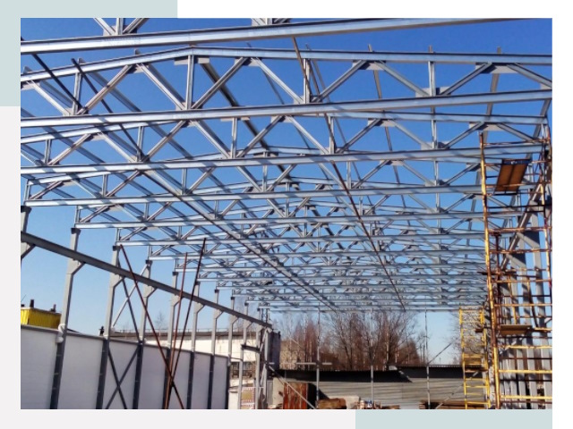 Металлокаркасы для складов в Карасуке