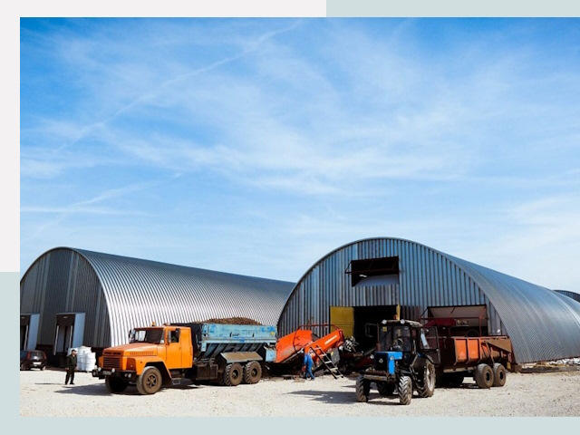 Ангары для спецтехники в Карасуке