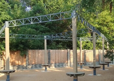 Терраса из металлоконструкций под ключ, проектирование, изготовление и монтаж от СтальСтрой-Кск